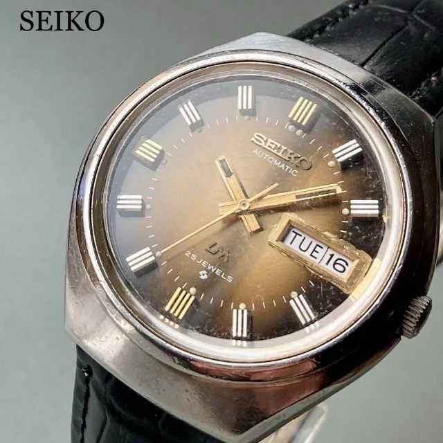 動作品】セイコー SEIKO ロードマチック アンティーク 腕時計 1973年