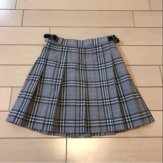 バーバリー(BURBERRY)の専用バーバリー チェック柄プリーツスカート100cm(スカート)