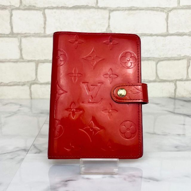 ☆良品☆ルイヴィトン ヴェルニ アジェンダ PM手帳カバー エナメル
