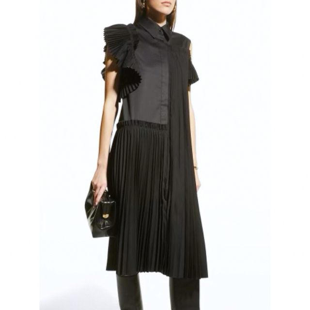 売り切り御免!】 FOXEY Dress》ブラック 2 Berry 《Winter フォクシー