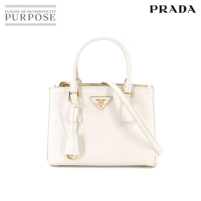 未使用 展示品 プラダ PRADA ガレリア スモール 2way ハンド