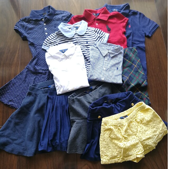 ポロラルフローレン 女の子 キッズ 子供服 6-7サイズ 12点セット