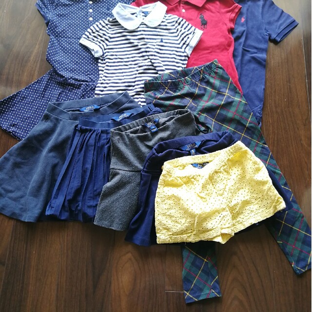 ポロラルフローレン 女の子 キッズ 子供服 6-7サイズ 12点セット