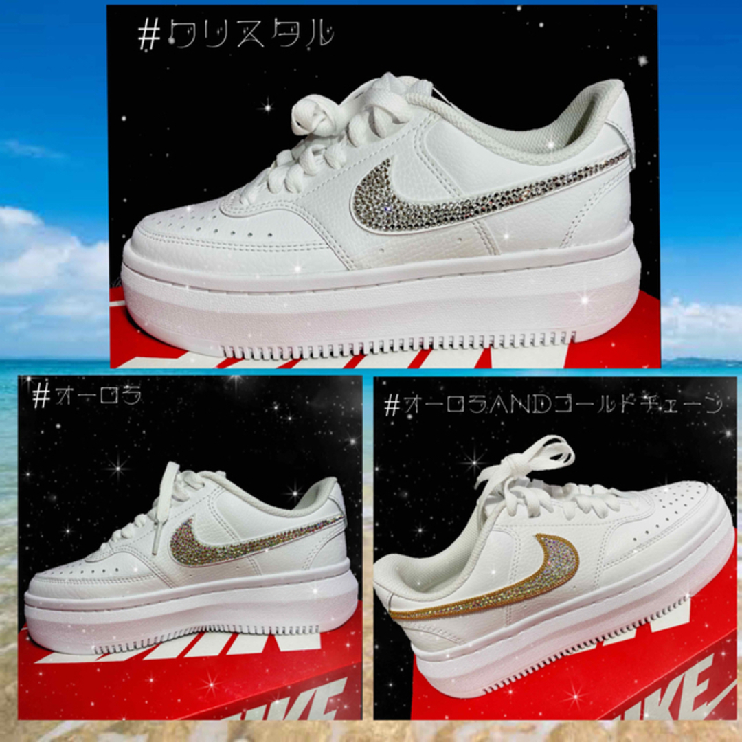 NIKE(ナイキ)の厚底NIKEスニーカーキラキラ⭐︎ レディースの靴/シューズ(スニーカー)の商品写真