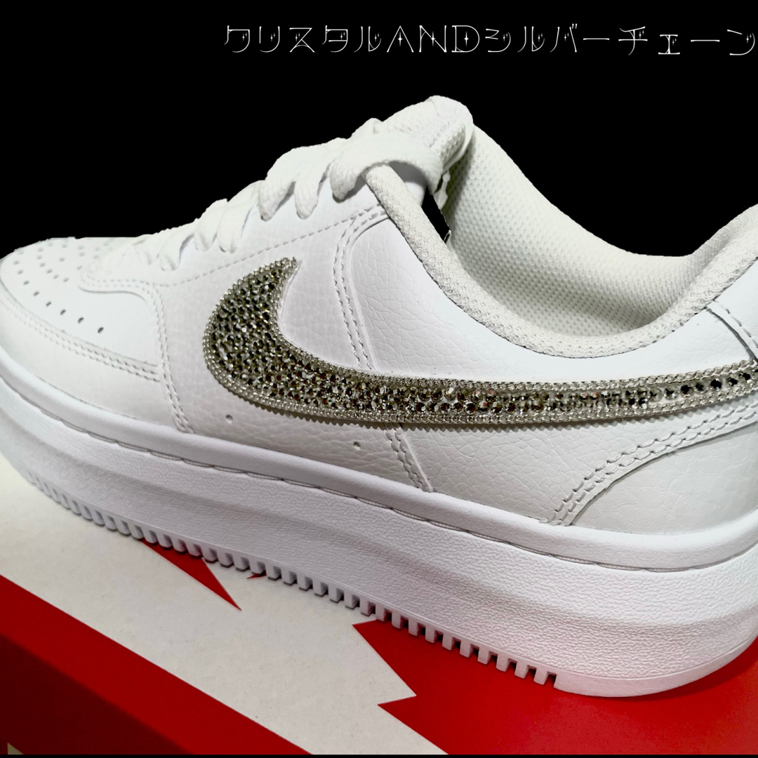 NIKE(ナイキ)の厚底NIKEスニーカーキラキラ⭐︎ レディースの靴/シューズ(スニーカー)の商品写真