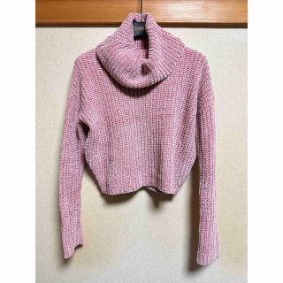 ベルシュカ(Bershka)の【最終値下げ❗️】ベルシュカ タートルネックモールニット オフタートルニット(ニット/セーター)