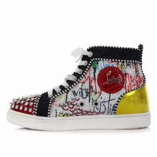 ルブタン(Christian Louboutin) シルバー スニーカー(レディース)の