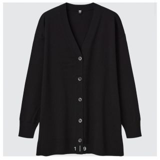 ユニクロ(UNIQLO)のUNIQLO UVカットⅤネックロングカーディガン（長袖）(カーディガン)