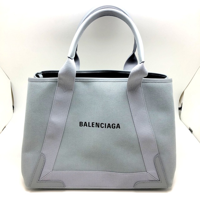Balenciaga - BALENCIAGA バレンシアガ トートバッグ ネイビーカバス ミディアム