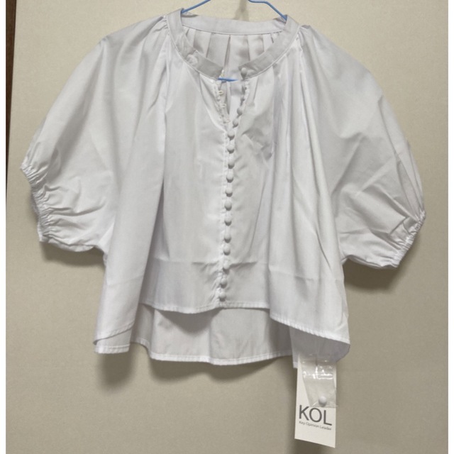 KOL ボリュームブラウス　半袖 レディースのトップス(シャツ/ブラウス(半袖/袖なし))の商品写真