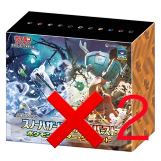 ポケモンカードゲーム　スノーハザード　クレイバースト　ジムセット　2box(Box/デッキ/パック)