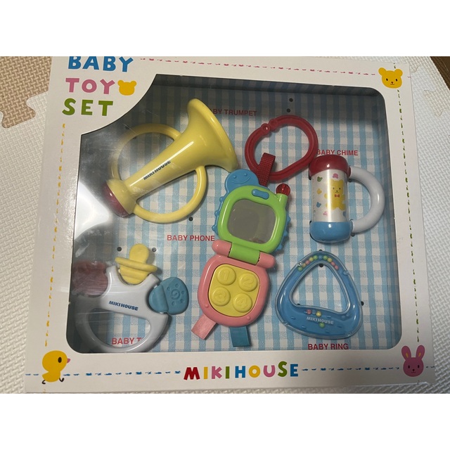 mikihouse(ミキハウス)のMIKIHOUSE ベビートイ セット キッズ/ベビー/マタニティのおもちゃ(がらがら/ラトル)の商品写真