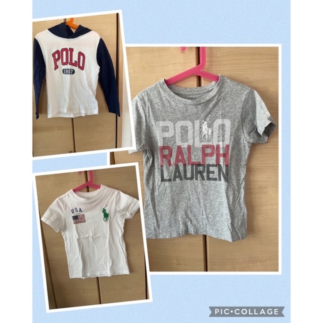 POLO RALPH LAUREN(ポロラルフローレン)の★ラルフローレン  Tシャツ　ロンT セット キッズ/ベビー/マタニティのキッズ服男の子用(90cm~)(Tシャツ/カットソー)の商品写真