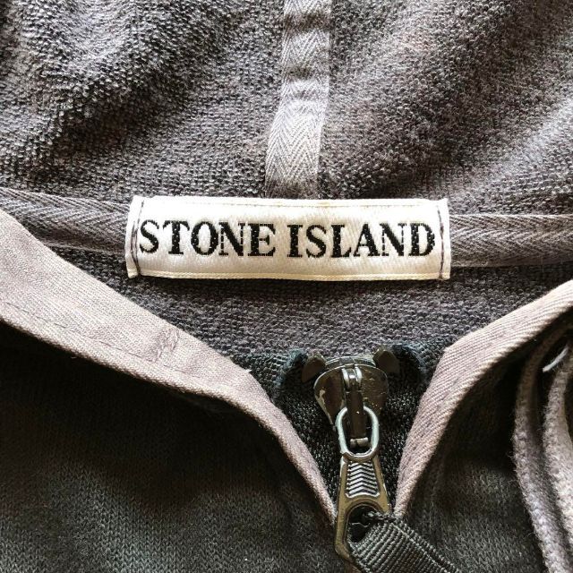 STONE ISLAND(ストーンアイランド)の【1999ss】STONE ISLAND スウェット ジップパーカー アーカイブ メンズのトップス(パーカー)の商品写真
