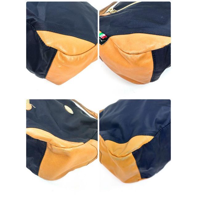 Orobianco(オロビアンコ)のオロビアンコ 2wayバッグ ナイロンレザー  トートーバッグ ネイビー PC メンズのバッグ(ビジネスバッグ)の商品写真
