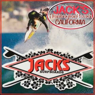 ビラボン(billabong)のJACKSジャックスサーフ@California限定BIGフラワーロゴステッカー(その他)