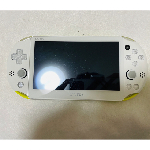 10400円 ZA13 PSVita ライムグリーン 本体 PCH-2000 動作確認済み