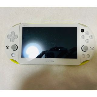 プレイステーションヴィータ(PlayStation Vita)のPSVita PCH-2000 ZA13 本体 ライムグリーン 動作確認済み(家庭用ゲーム機本体)