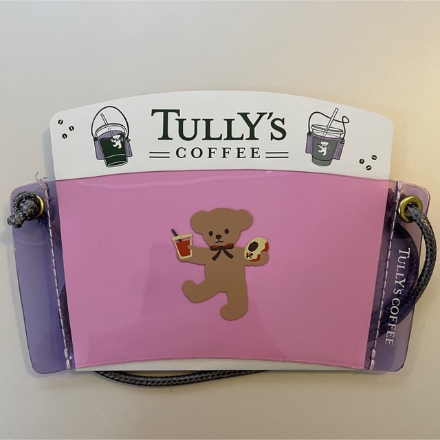 TULLY'S COFFEE(タリーズコーヒー)のタリーズ ベアフル ドリンクホルダー タリーズコーヒー エンタメ/ホビーのおもちゃ/ぬいぐるみ(キャラクターグッズ)の商品写真