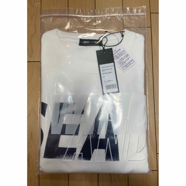 WIND AND SEA - WIND AND SEA (P-DYE) L/S TEE WHITE XLサイズの通販 WIND AND SEA - WIND AND SEA (P-DYE) L/S TEE WHITE XLサイズの通販