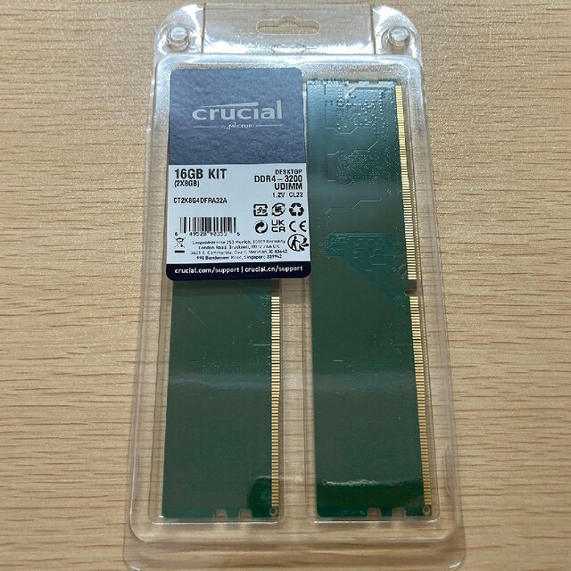 Crucial CT2K8G4DFRA32A DDR4-3200 16GB