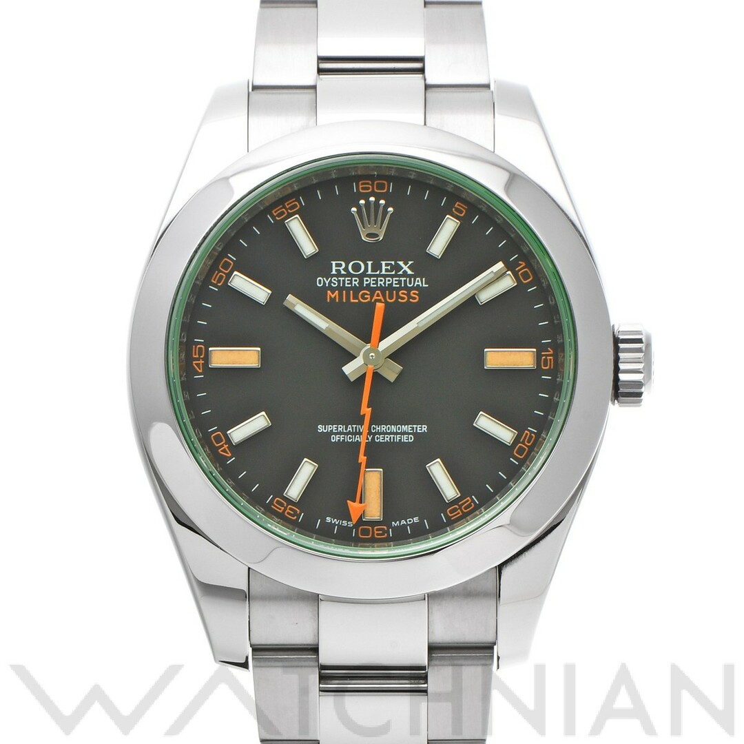 ロレックス ROLEX 116400GV ランダムシリアル インテンスブラック メンズ 腕時計