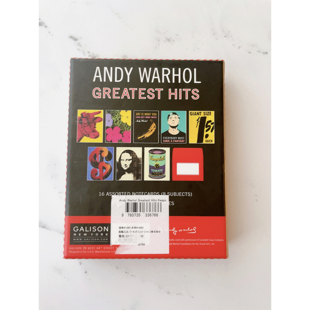 Andy Warhol(アンディウォーホル)のアンディーウォーホル　アートポストカードセット エンタメ/ホビーの本(洋書)の商品写真