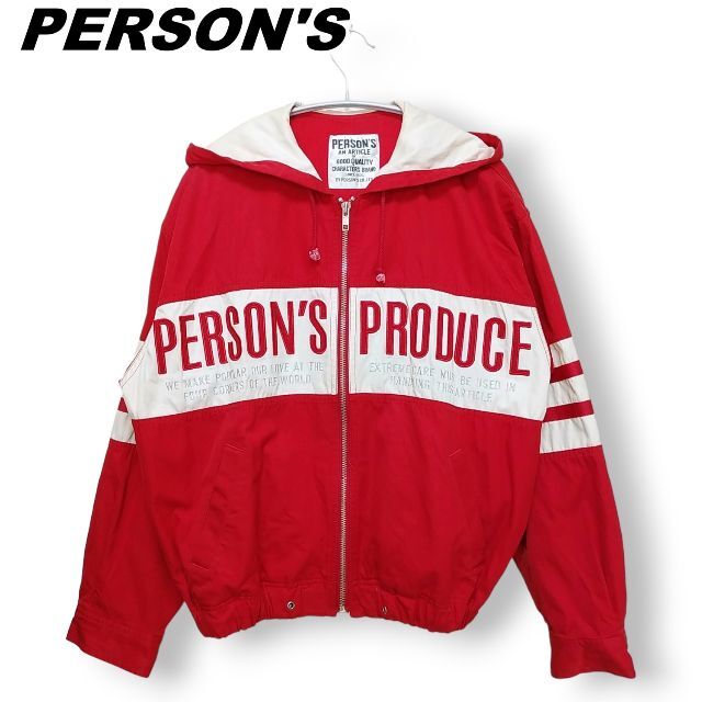 PERSON'S - 春秋 レトロヴィンテージ PERSON'S コットンパーカー