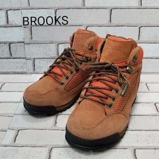 ブルックス(Brooks)の【BROOKS】ブルックス　トレッキングシューズ　スエード　レトロ(登山用品)