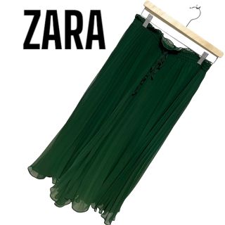 ザラ(ZARA)のZARA シフォンプリーツパンツ(その他)