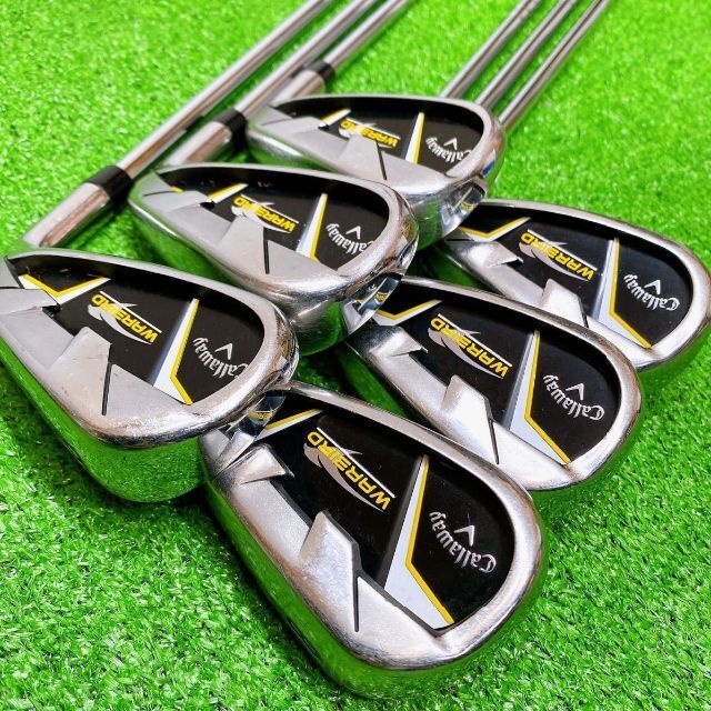 Callaway - 大人気!!キャロウェイ ウォーバード メンズアイアン