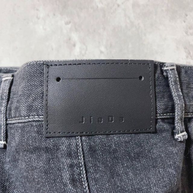 Jieda DENIM CARGO PANTS ブラック 参考価格 29700円