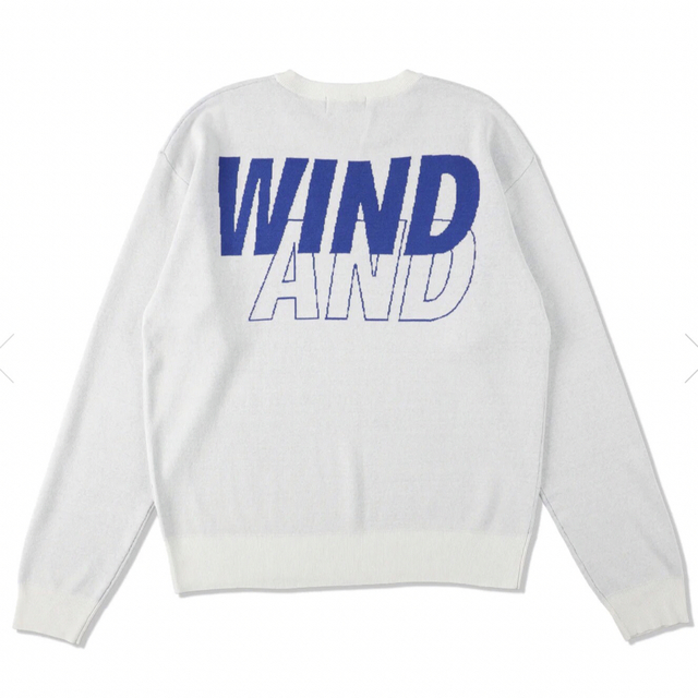 WIND AND SEA Silk Blend Knit “White”