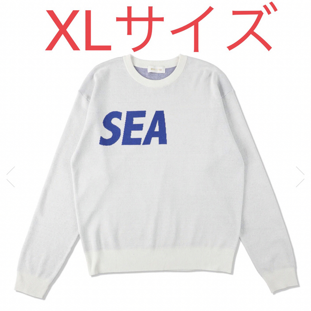 WIND AND SEA SEA SILK BLEND KNIT WHITE 【通販 人気】 markettraders.com