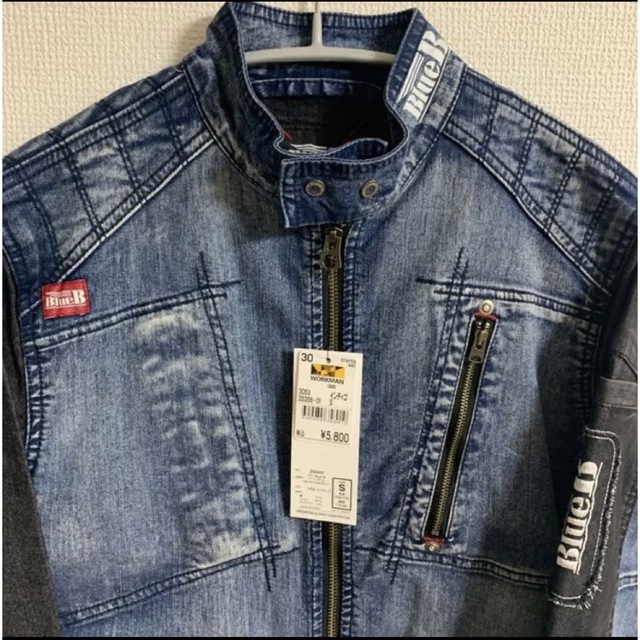 WORKMAN(ワークマン)の値下　サマーBlue B  ツートンデニムNeo Fit Style ブルゾンS メンズのジャケット/アウター(ブルゾン)の商品写真