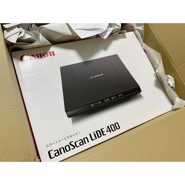 Canon 【新品未開封】 キヤノン スキャナ CanoScan LiDE 400の通販 by ゆうすけ's shop｜キヤノンならラクマ