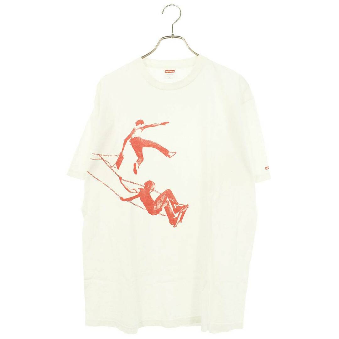 7253 【人気デザイン】シュプリーム☆ワンポイントロゴ定番カラーtシャツ　美品