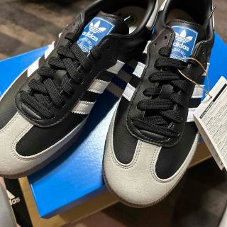 アディダス(adidas)のadidas samba vegan ブラック 25.0(スニーカー)