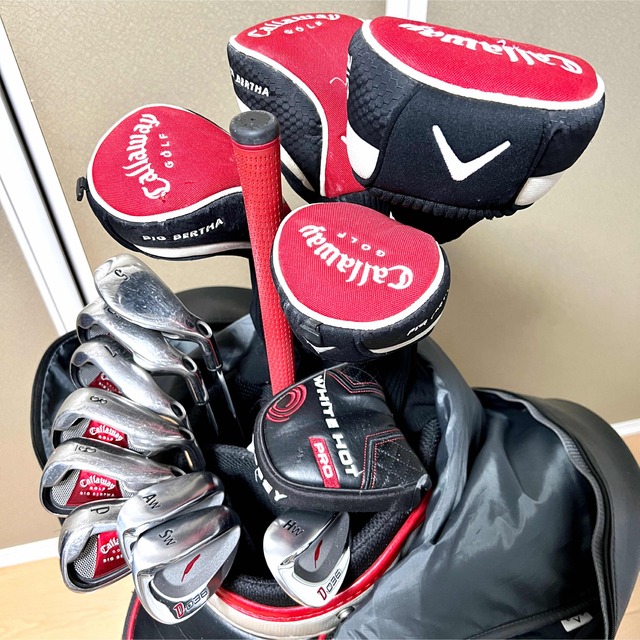 Callaway Golf - キャロウェイゴルフ クラブセットとバック付き の通販 ... キャロウェイゴルフバックとゴルフクラブセット