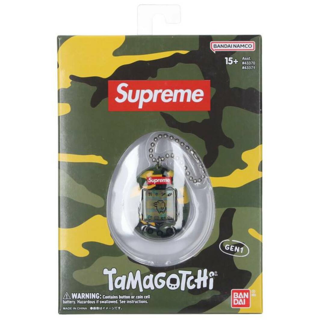 Supreme(シュプリーム)のシュプリーム ×バンダイナムコ  23SS  Tamagotchi  Yellow たまごっちゲーム メンズ  ※12/28～1/6 発送・問い合わせ遅延 エンタメ/ホビーのおもちゃ/ぬいぐるみ(その他)の商品写真