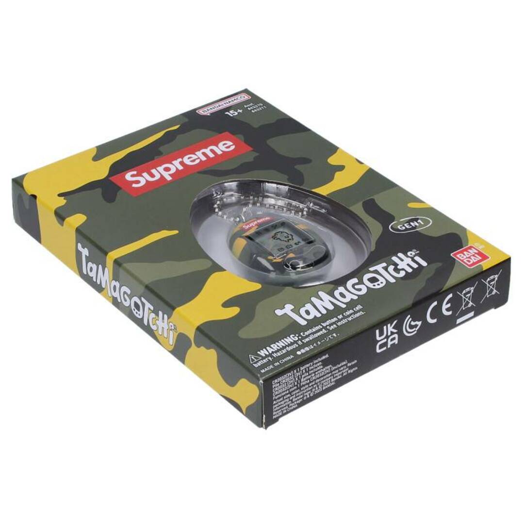 Supreme(シュプリーム)のシュプリーム ×バンダイナムコ  23SS  Tamagotchi  Yellow たまごっちゲーム メンズ  ※12/28～1/6 発送・問い合わせ遅延 エンタメ/ホビーのおもちゃ/ぬいぐるみ(その他)の商品写真