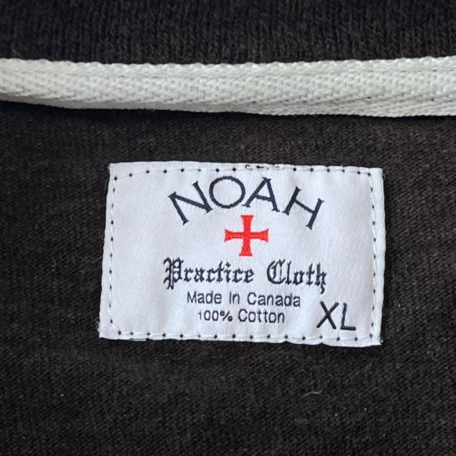 NOAH ノア マルチ ボーダー ロンT カットソー 厚手 刺繍 メンズ XL メンズのトップス(Tシャツ/カットソー(七分/長袖))の商品写真