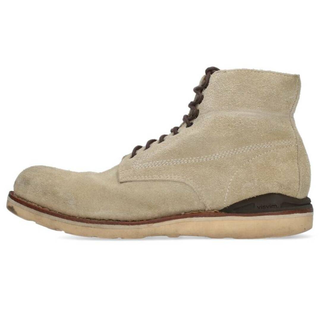 ネイビーシー ビズビム VIRGIL BOOTS-FOLK スウェードブーツ メンズ