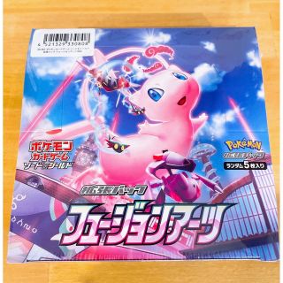 ポケモン(ポケモン)のポケモンカードゲーム　フュージョンアーツ BOX 新品未開封　シュリンク付き(Box/デッキ/パック)