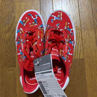 アディダス(adidas)の【Ⓜ️anu様専用】 adidas Disney グーフィースニーカー　19cm(スニーカー)