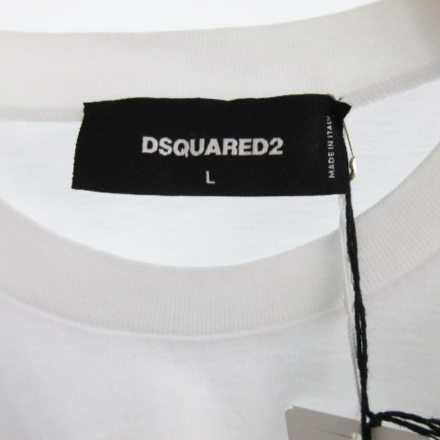 DSQUARED2(ディースクエアード)のディースクエアード  23SS Tシャツ 半袖 ロゴ プリント  L  メンズのトップス(Tシャツ/カットソー(半袖/袖なし))の商品写真