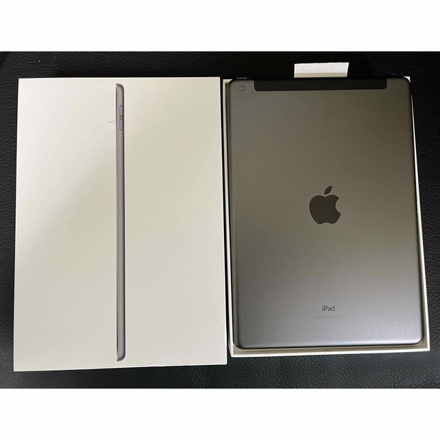 iPad(アイパッド)のiPad 第9世代 Wi-Fi+Cellular 64GB スペースグレイ スマホ/家電/カメラのPC/タブレット(タブレット)の商品写真