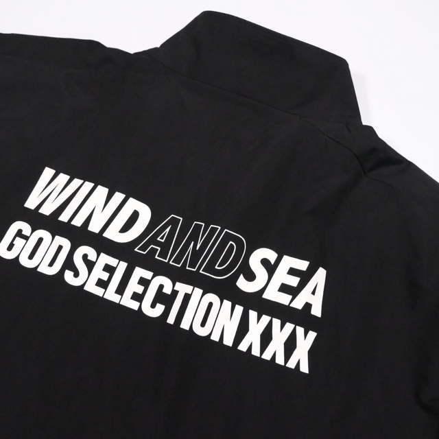 GOD SELECTION XXX × WIND AND SEA ブラック XL