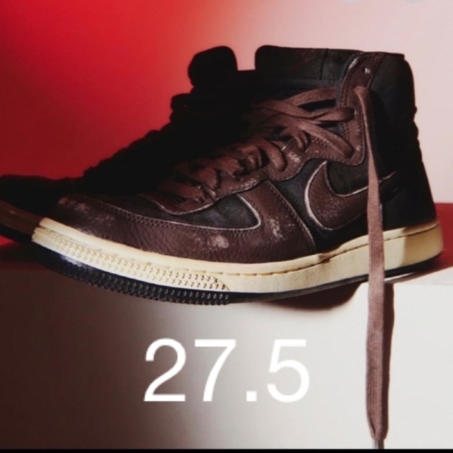 27.5 Nike Terminator High "Velvet Brown"