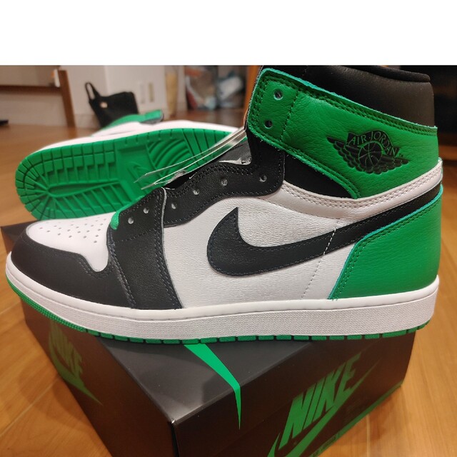 Jordan Brand(NIKE) - NIKE AIR JORDAN 1 Lucky green 30cmの通販 by